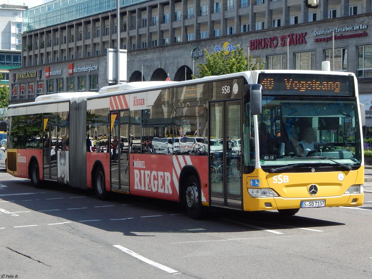 Mercedes Citaro II der SSB in Stuttgart am 19.06.2018