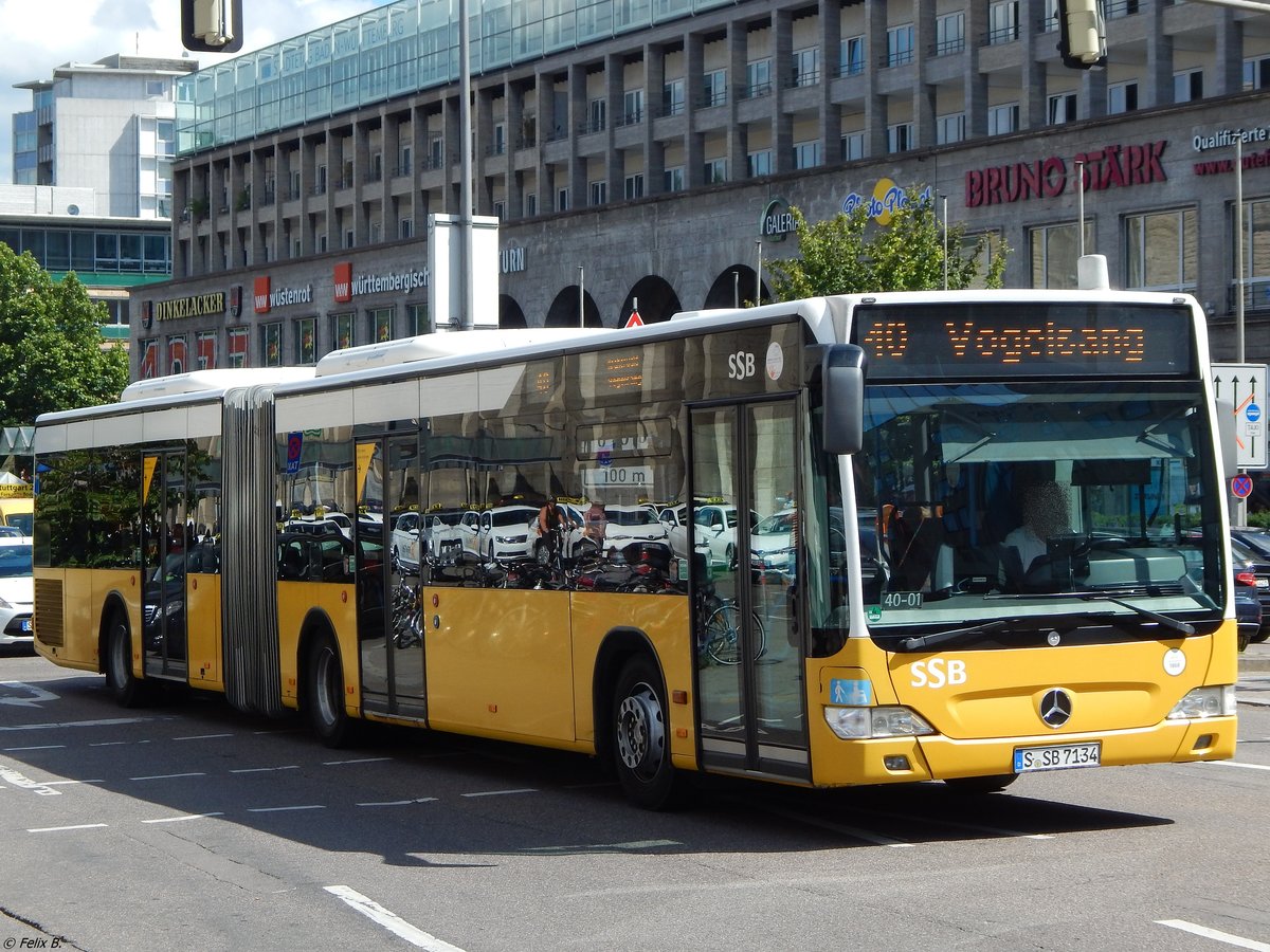 Mercedes Citaro II der SSB in Stuttgart am 19.06.2018