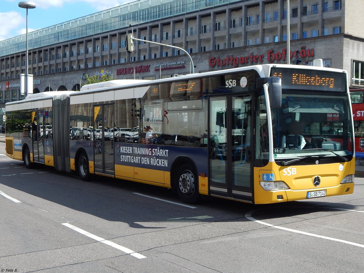 Mercedes Citaro II der SSB in Stuttgart am 19.06.2018