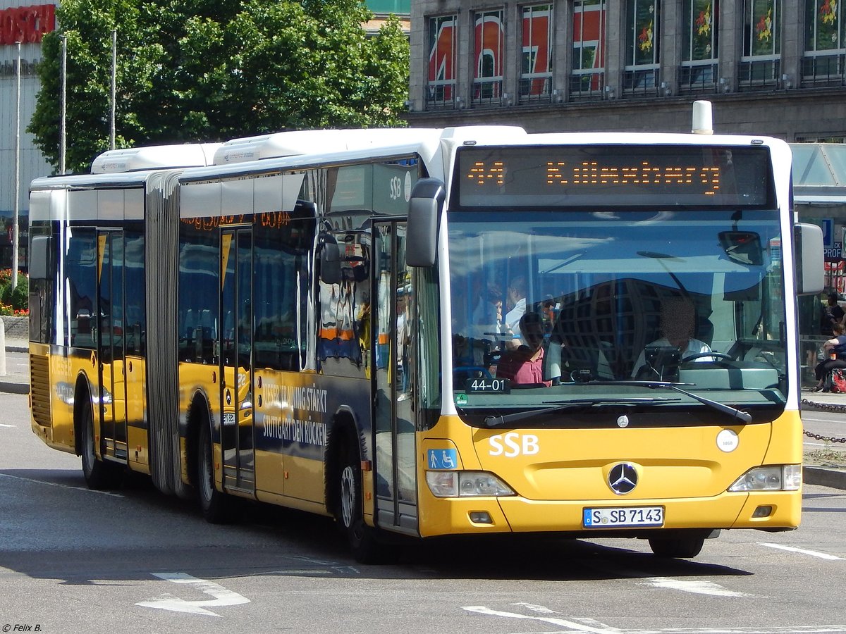 Mercedes Citaro II der SSB in Stuttgart am 19.06.2018