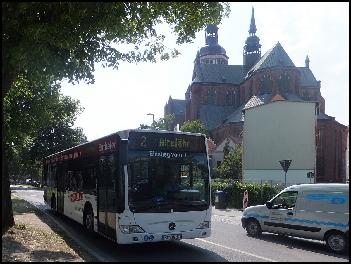 Mercedes Citaro II der Stadtwerke Stralsund in Stralsund am 12.06.2013