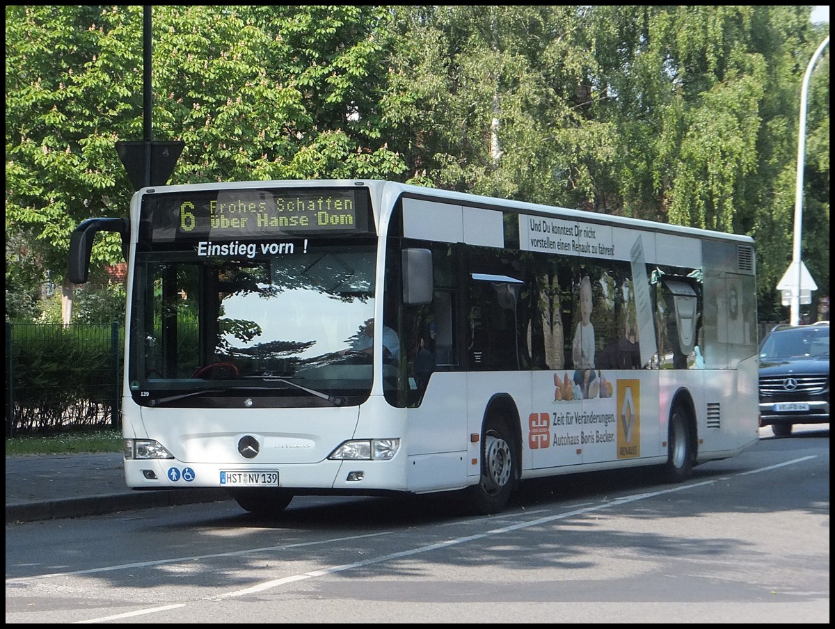 Mercedes Citaro II der Stadtwerke Stralsund in Stralsund am 12.06.2013