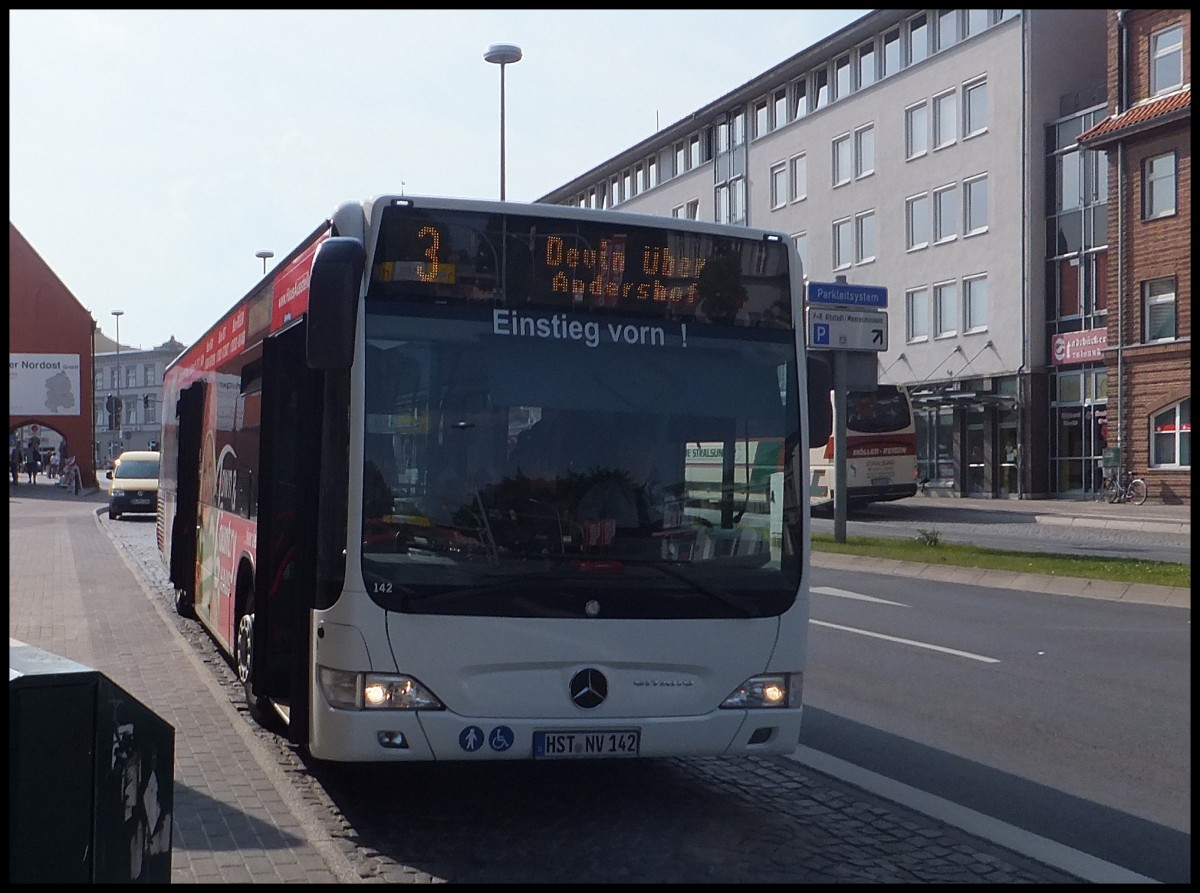 Mercedes Citaro II der Stadtwerke Stralsund in Stralsund am 12.06.2013