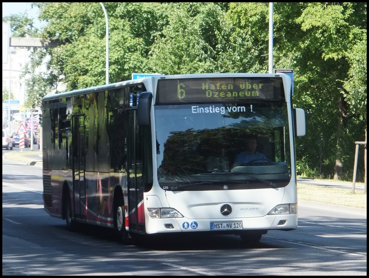 Mercedes Citaro II der Stadtwerke Stralsund in Stralsund am 23.07.2013