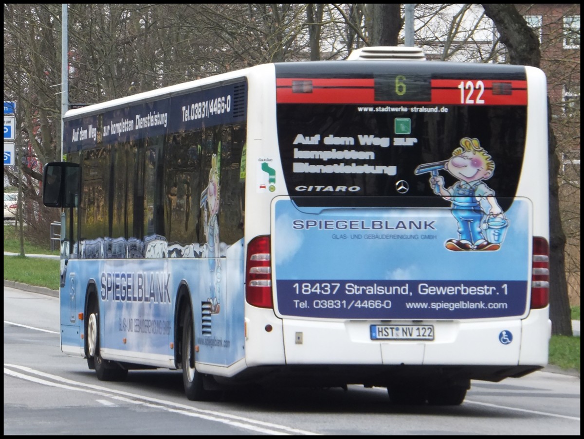 Mercedes Citaro II der Stadtwerke Stralsund in Stralsund am 22.03.2014