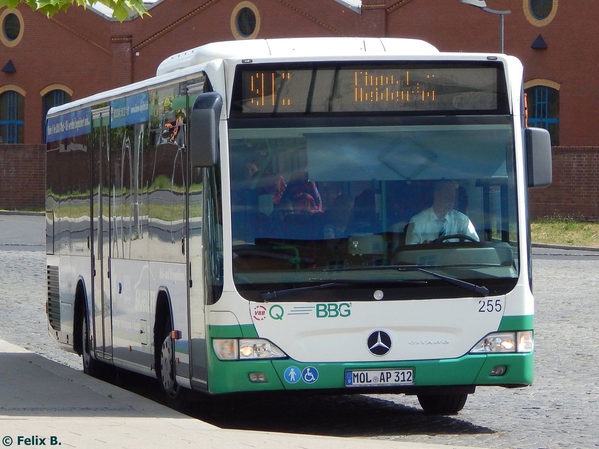 Mercedes Citaro II Ü der Barnimer Busgesellschaft in Eberswalde am 09.06.2016