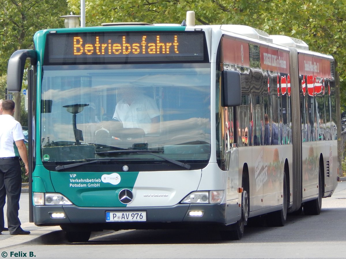 Mercedes Citaro II vom Verkehrsbetrieb Potsdam in Potsdam am 24.08.2015