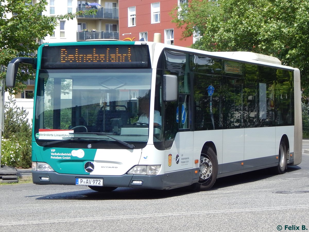 Mercedes Citaro II vom Verkehrsbetrieb Potsdam in Potsdam am 07.06.2015