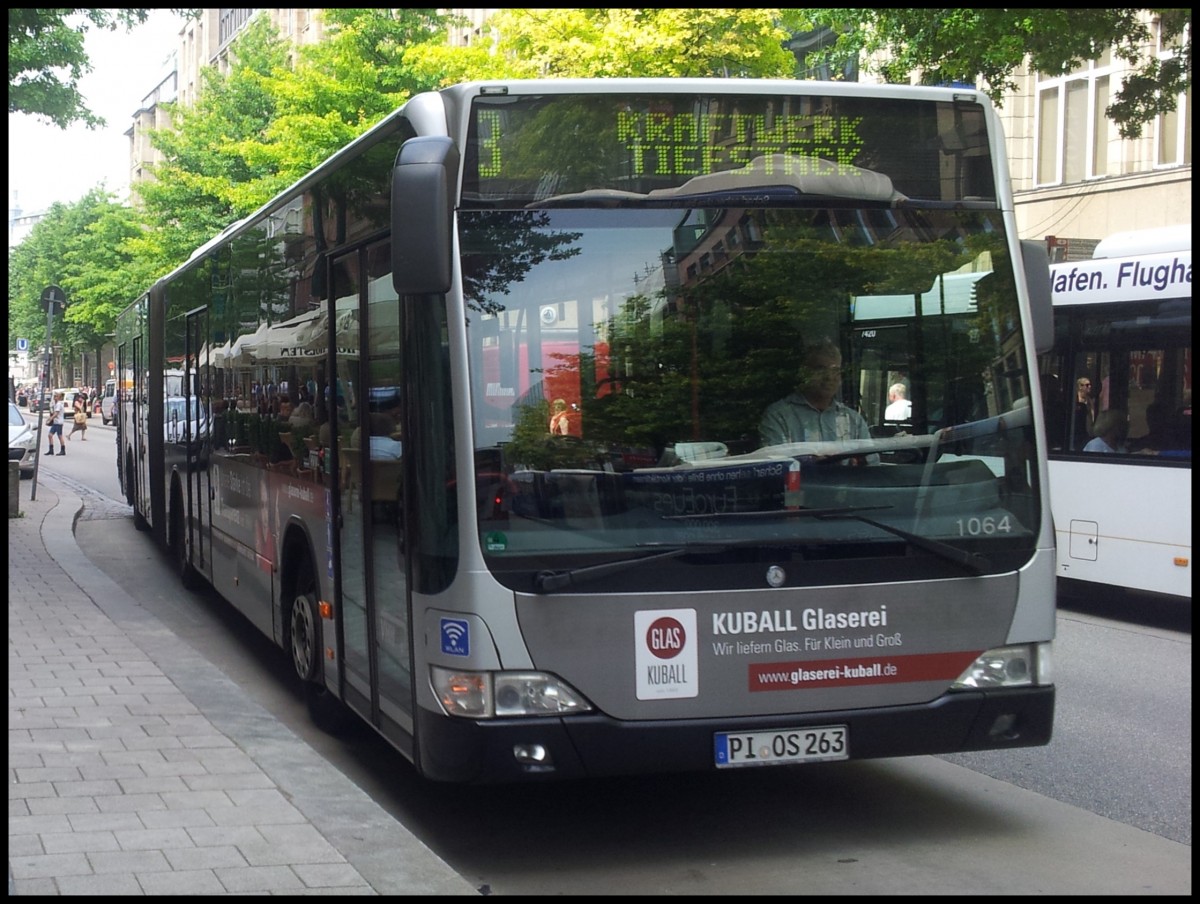 Mercedes Citaro II der VHH-PVG in Hamburg am 25.07.2013