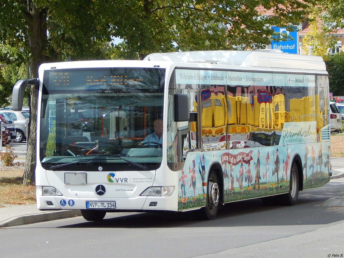 Mercedes Citaro II der VVR in Greifswald am 10.08.2018