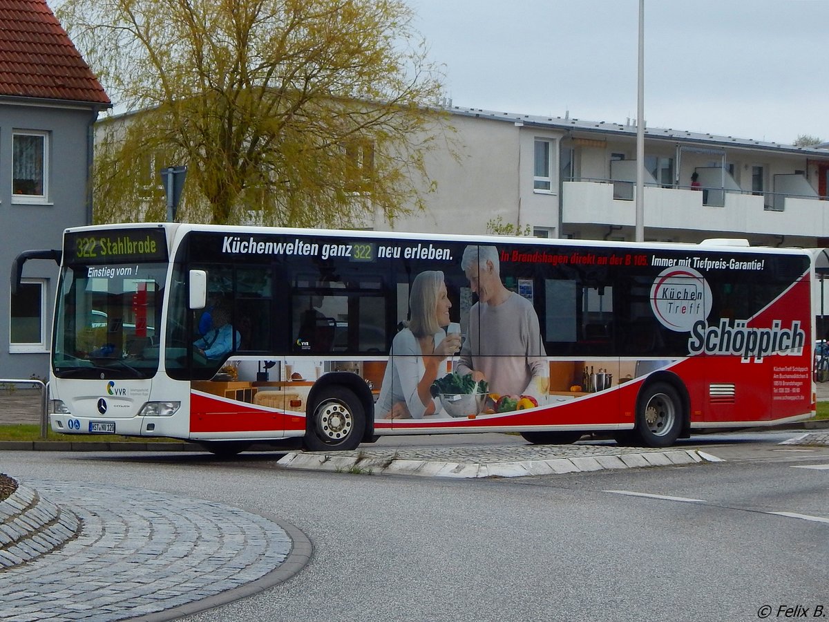 Mercedes Citaro II der VVR in Grimmen am 05.05.2017