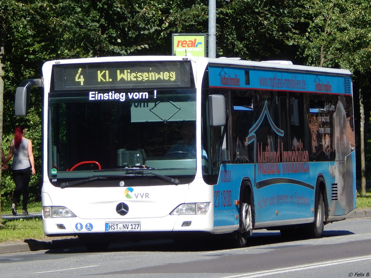 Mercedes Citaro II der VVR in Stralsund am 09.07.2017