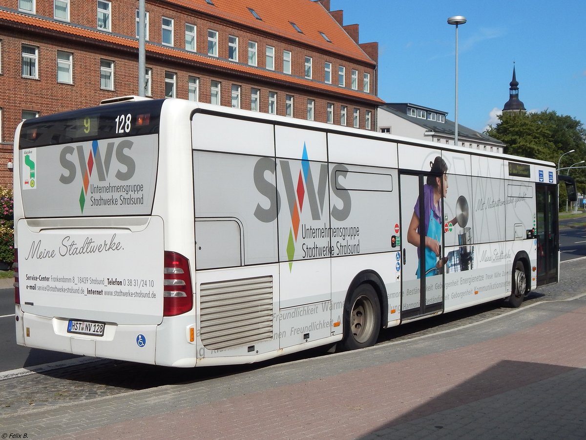 Mercedes Citaro II der VVR in Stralsund am 25.08.2017