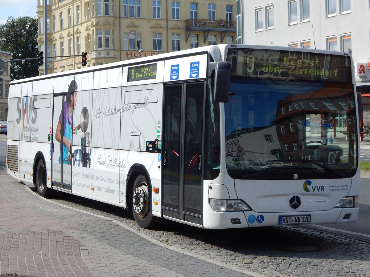 Mercedes Citaro II der VVR in Stralsund am 25.08.2017