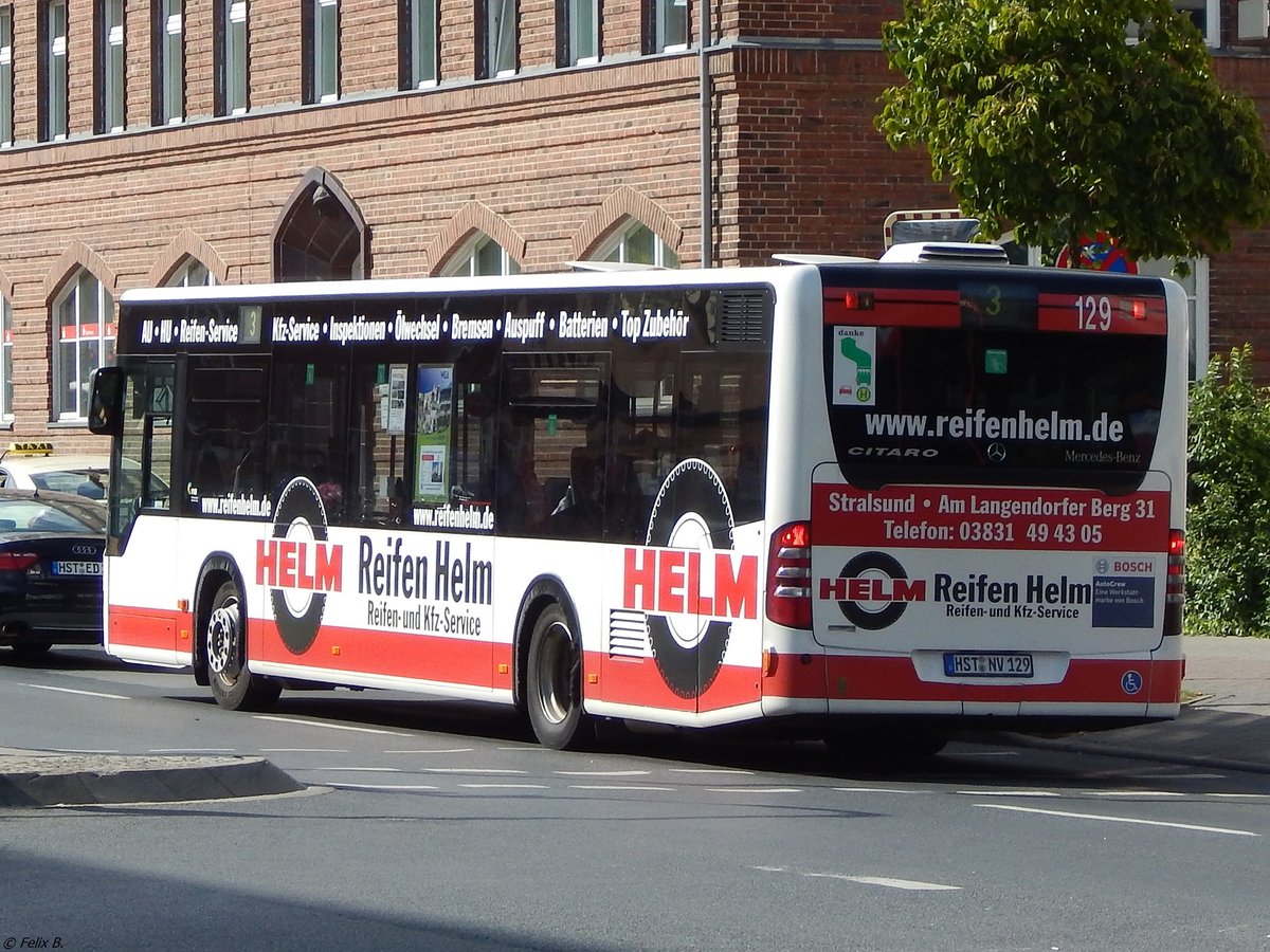 Mercedes Citaro II der VVR in Stralsund am 25.08.2017