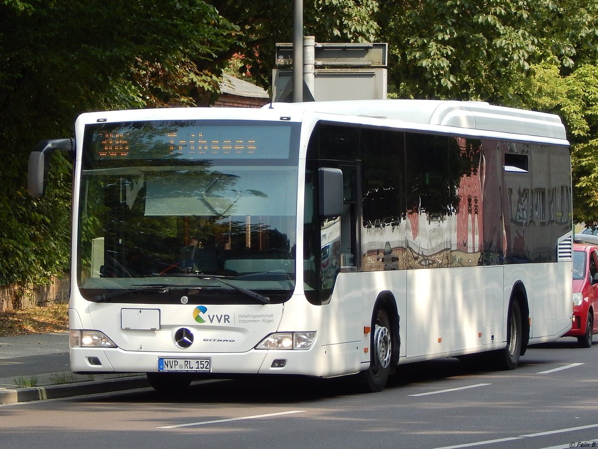 Mercedes Citaro II der VVR in Stralsund am 22.07.2018
