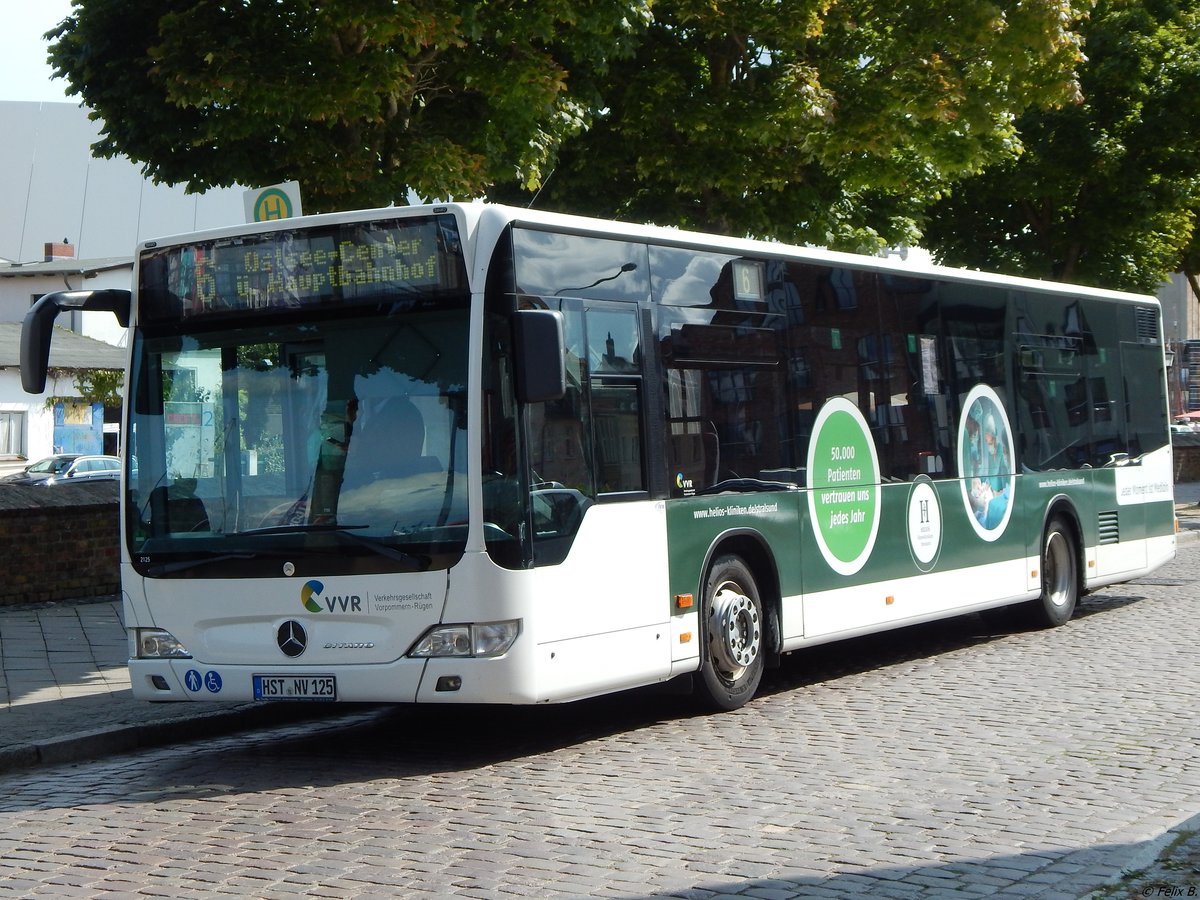 Mercedes Citaro II der VVR in Stralsund am 26.08.2018