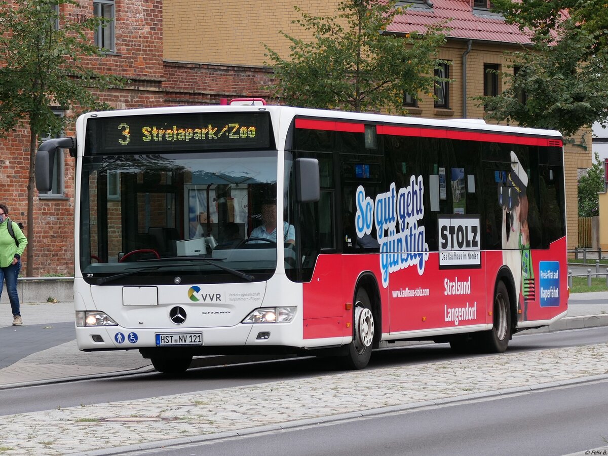 Mercedes Citaro II der VVR in Stralsund am 13.09.2020