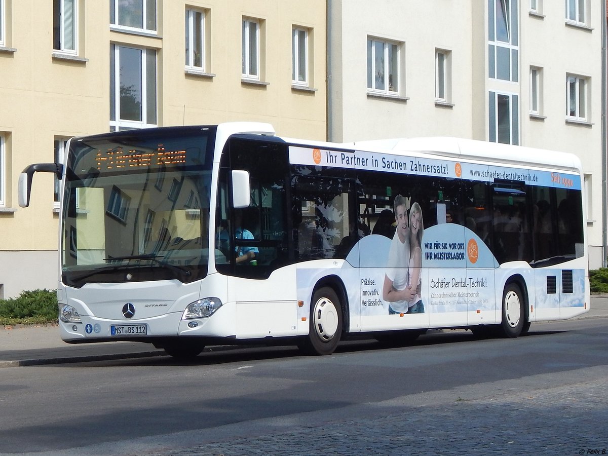 Mercedes Citaro III von Becker-Strelitz Reisen aus Deutschland in Neustrelitz am 26.07.2018