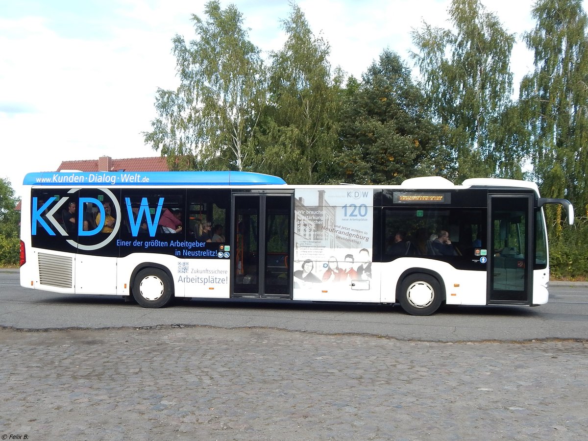 Mercedes Citaro III von Becker-Strelitz Reisen aus Deutschland in Burg Stargard am 16.09.2018