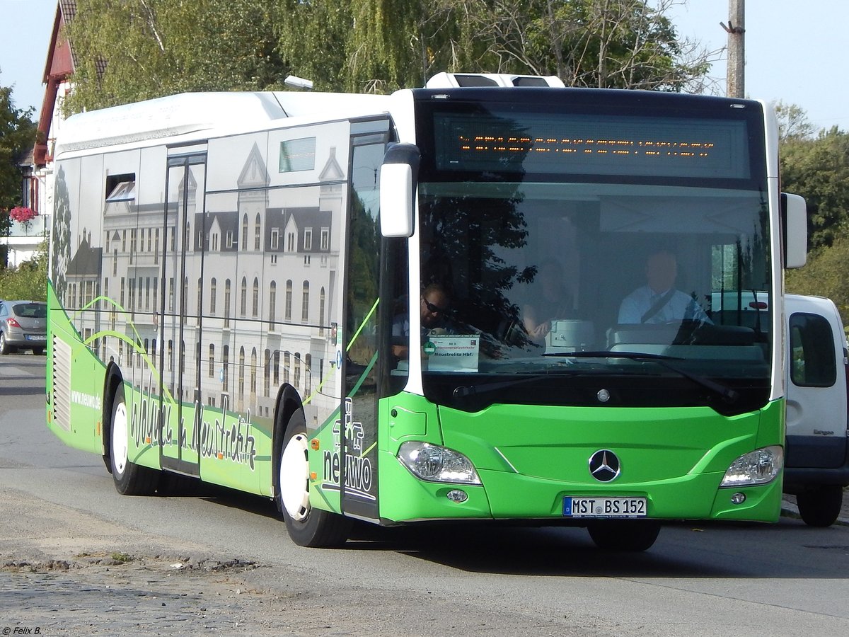 Mercedes Citaro III von Becker-Strelitz Reisen aus Deutschland in Burg Stargard am 18.09.2018