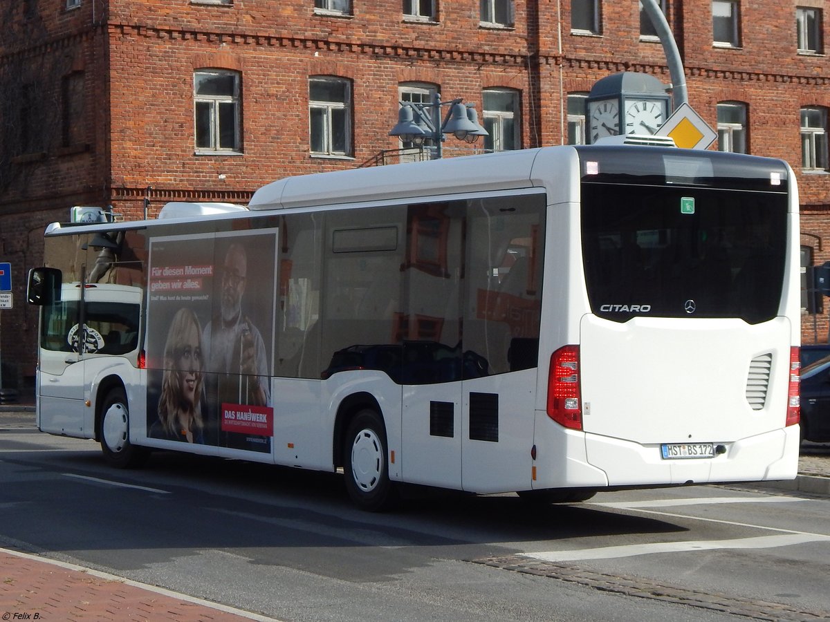 Mercedes Citaro III von Becker-Strelitz Reisen aus Deutschland in Burg Stargard am 18.09.2018