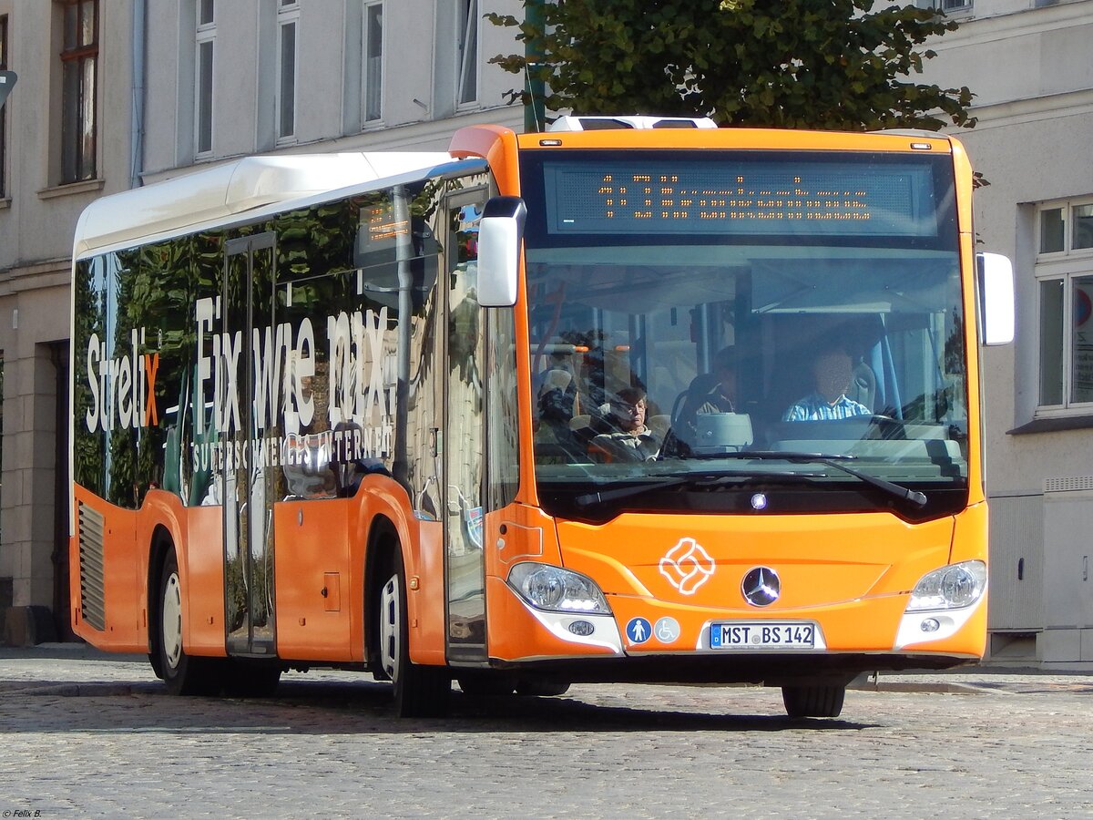 Mercedes Citaro III von Becker-Strelitz Reisen aus Deutschland in Neustrelitz am 23.09.2019