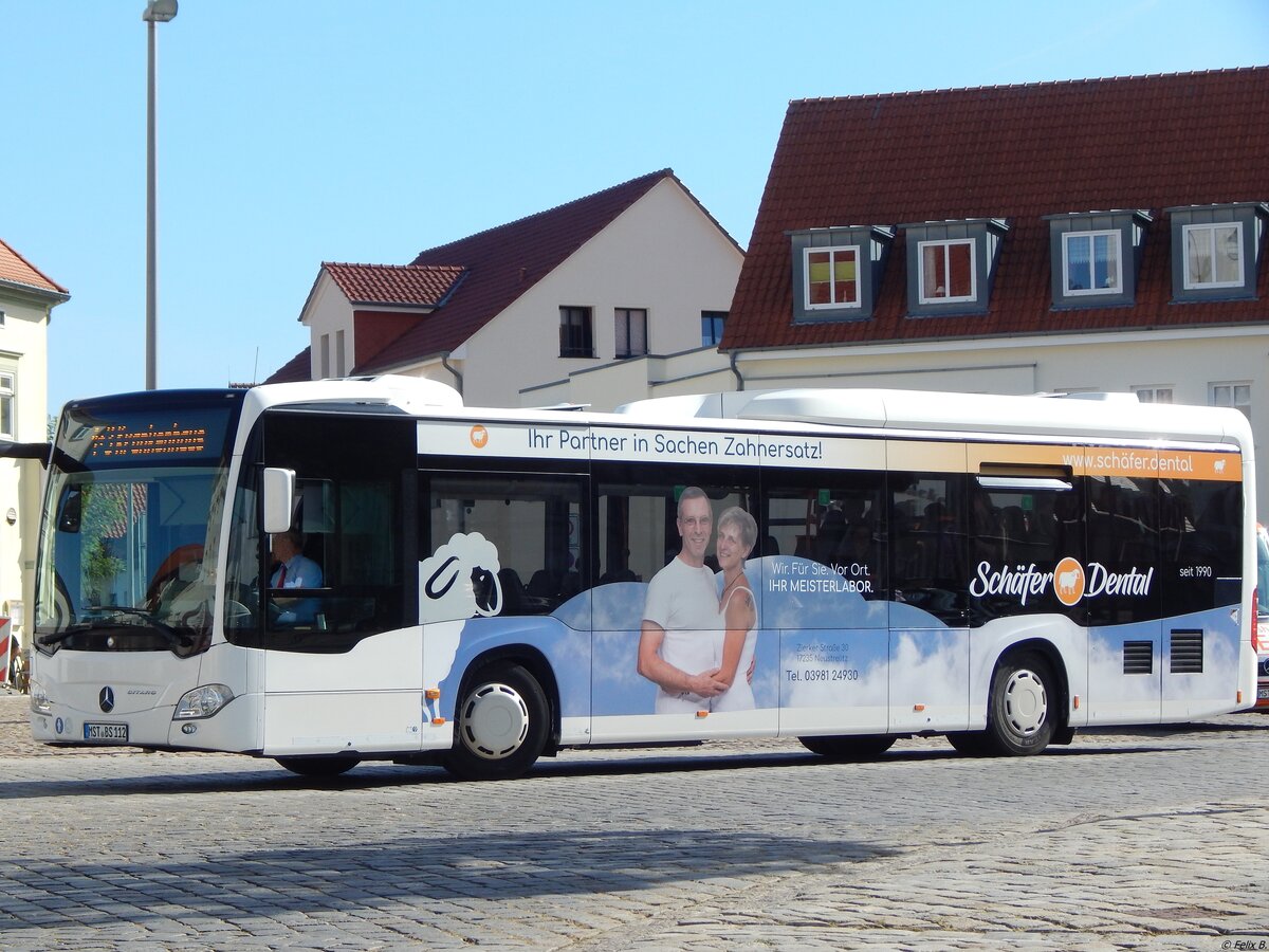 Mercedes Citaro III von Becker-Strelitz Reisen aus Deutschland in Neustrelitz am 23.09.2019