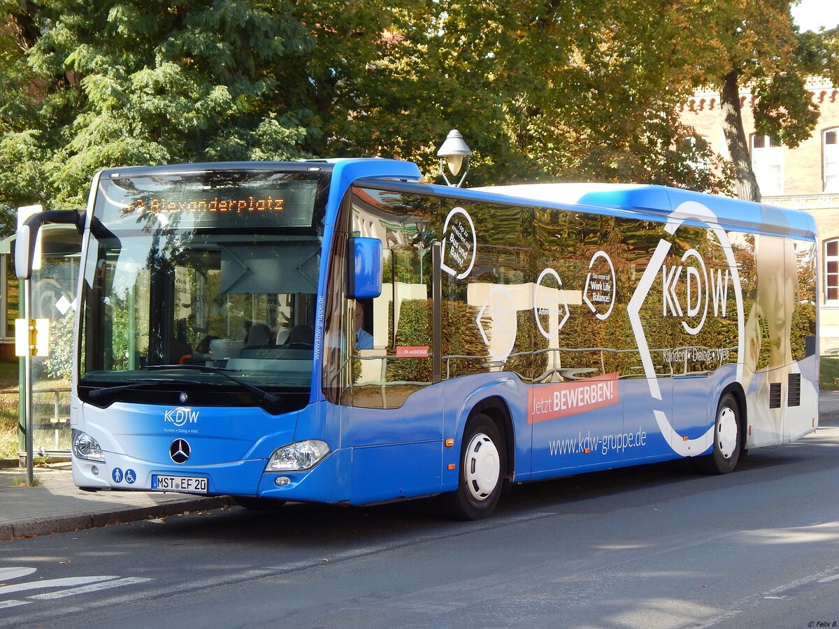 Mercedes Citaro III von Becker-Strelitz Reisen aus Deutschland in Neustrelitz am 23.09.2019