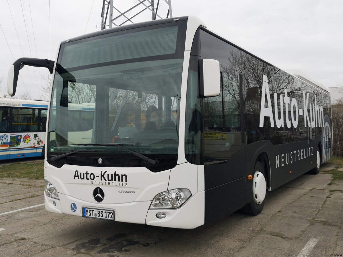 Mercedes Citaro III von Becker-Strelitz Reisen aus Deutschland in Neubrandenburg am 09.03.2020
