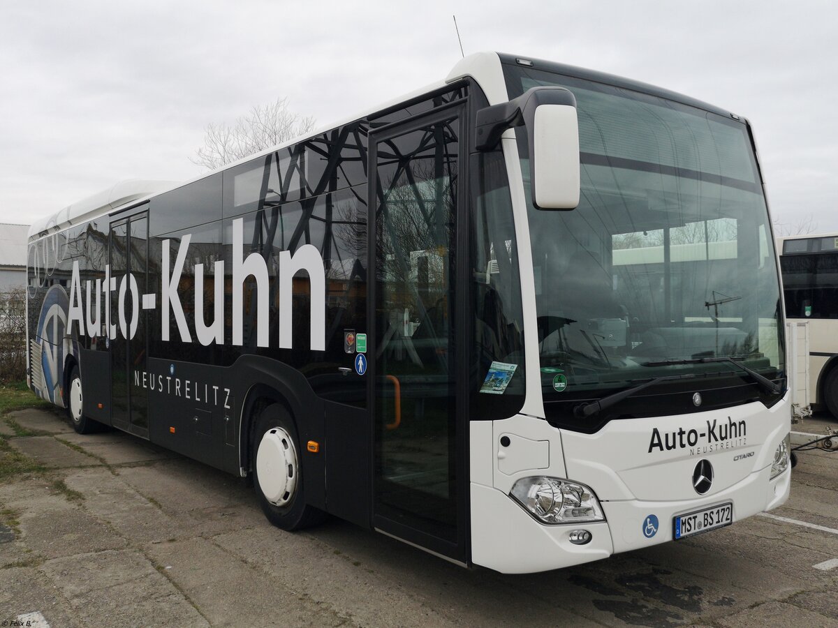 Mercedes Citaro III von Becker-Strelitz Reisen aus Deutschland in Neubrandenburg am 09.03.2020