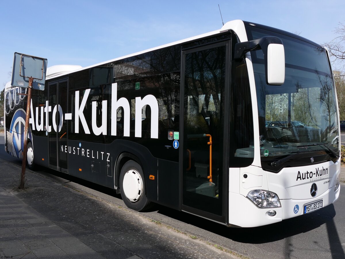 Mercedes Citaro III von Becker-Strelitz Reisen aus Deutschland in Neubrandenburg am 10.04.2020