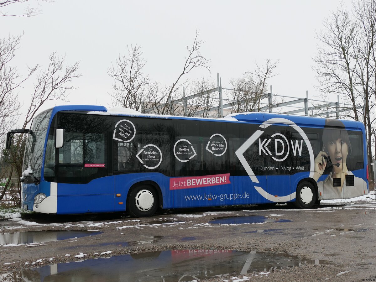 Mercedes Citaro III von Becker-Strelitz Reisen aus Deutschland in Neubrandenburg am 10.12.2021