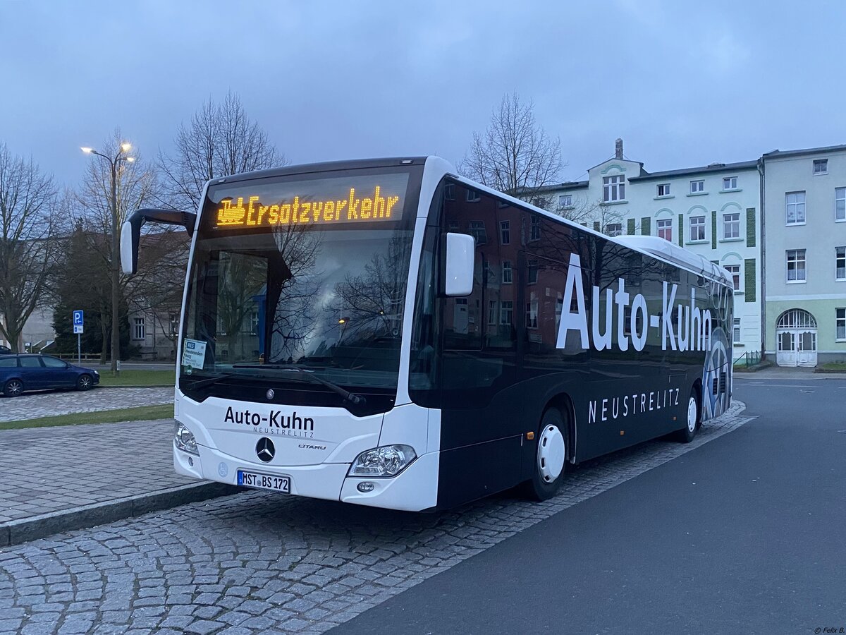 Mercedes Citaro III von Becker-Strelitz Reisen aus Deutschland in Demmin am 08.05.2022