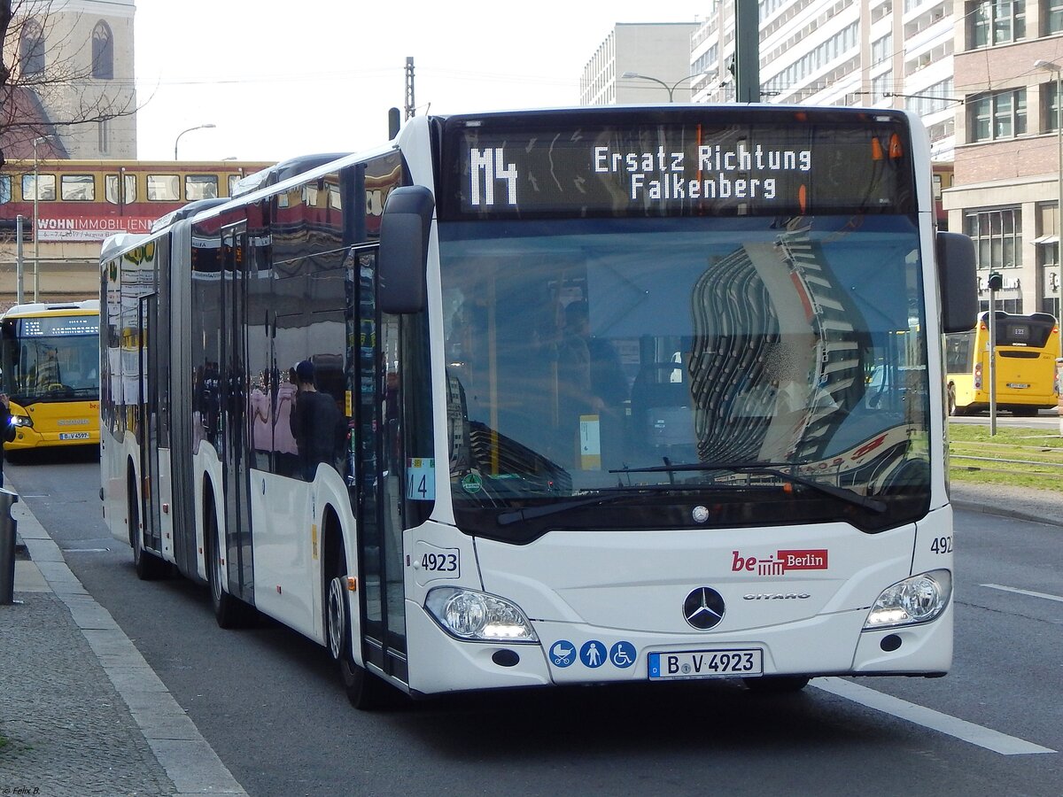 Mercedes Citaro III der BVG in Berlin am 30.03.2019