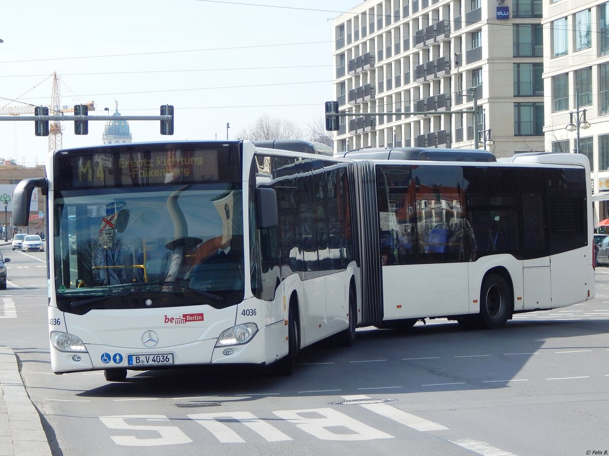 Mercedes Citaro III der BVG in Berlin am 30.03.2019