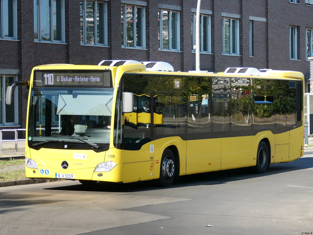 Mercedes Citaro III der BVG in Berlin am 10.10.2021