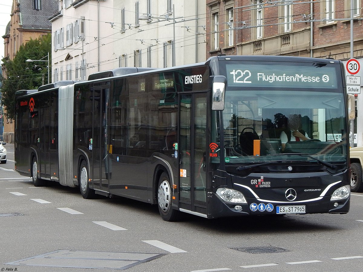 Mercedes Citaro III von GR Omnibus in Esslingen am 18.06.2018