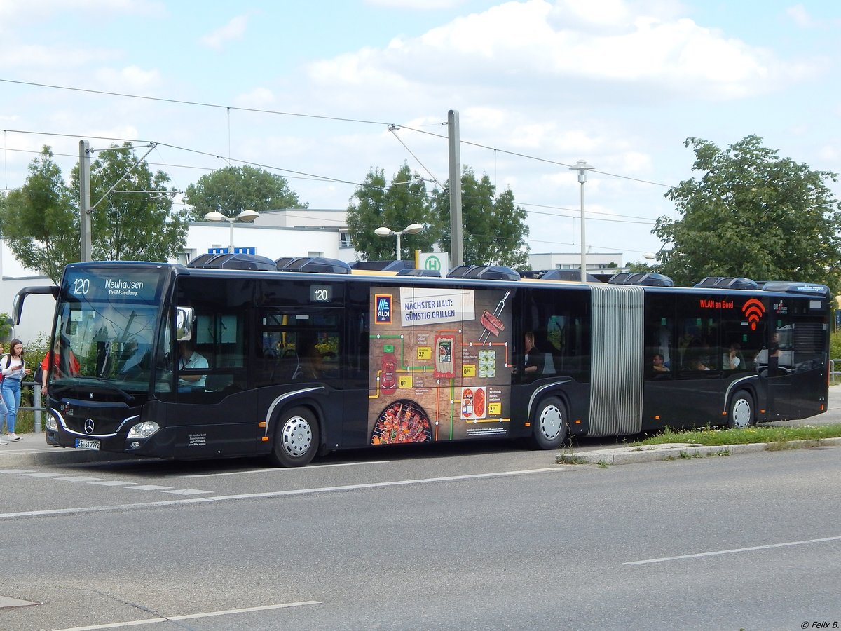 Mercedes Citaro III von GR Omnibus in Ostfildern am 18.06.2018