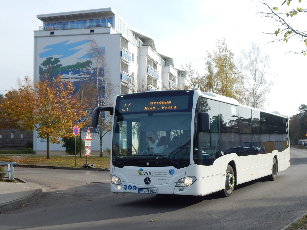 Mercedes Citaro III Hybrid der VVR in Binz am 01.11.2019