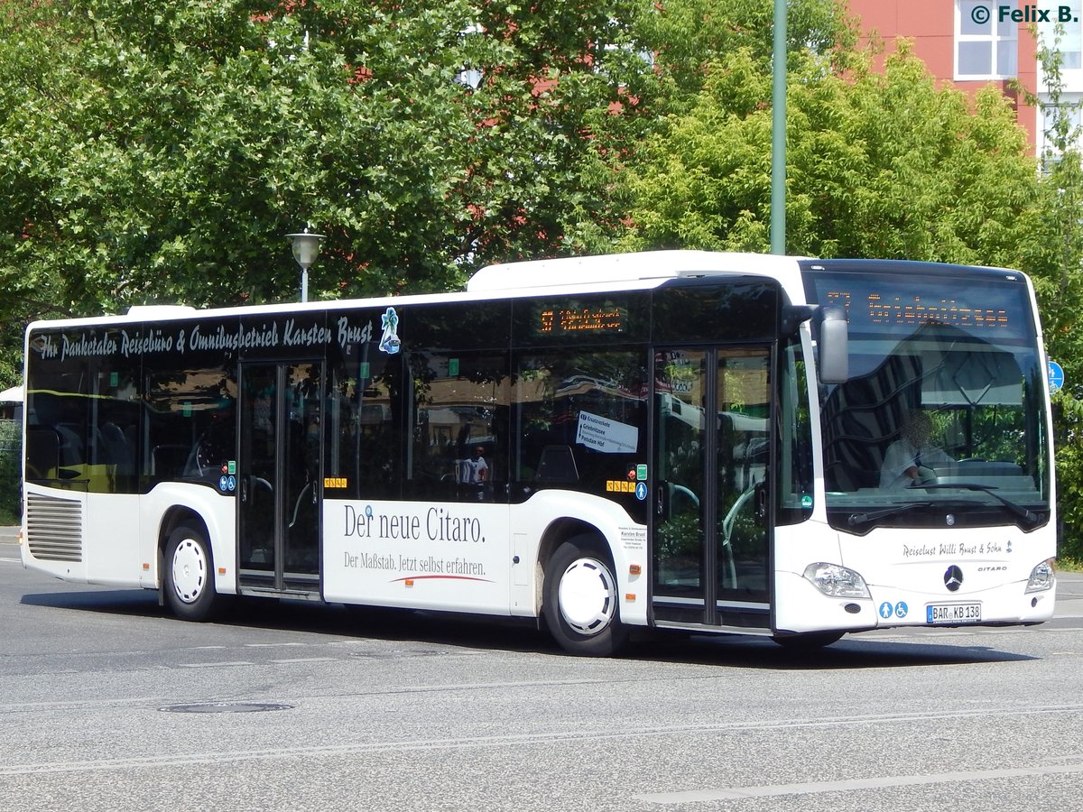 Mercedes Citaro III von Karsten Brust aus Deutschland in Potsdam am 07.06.2016