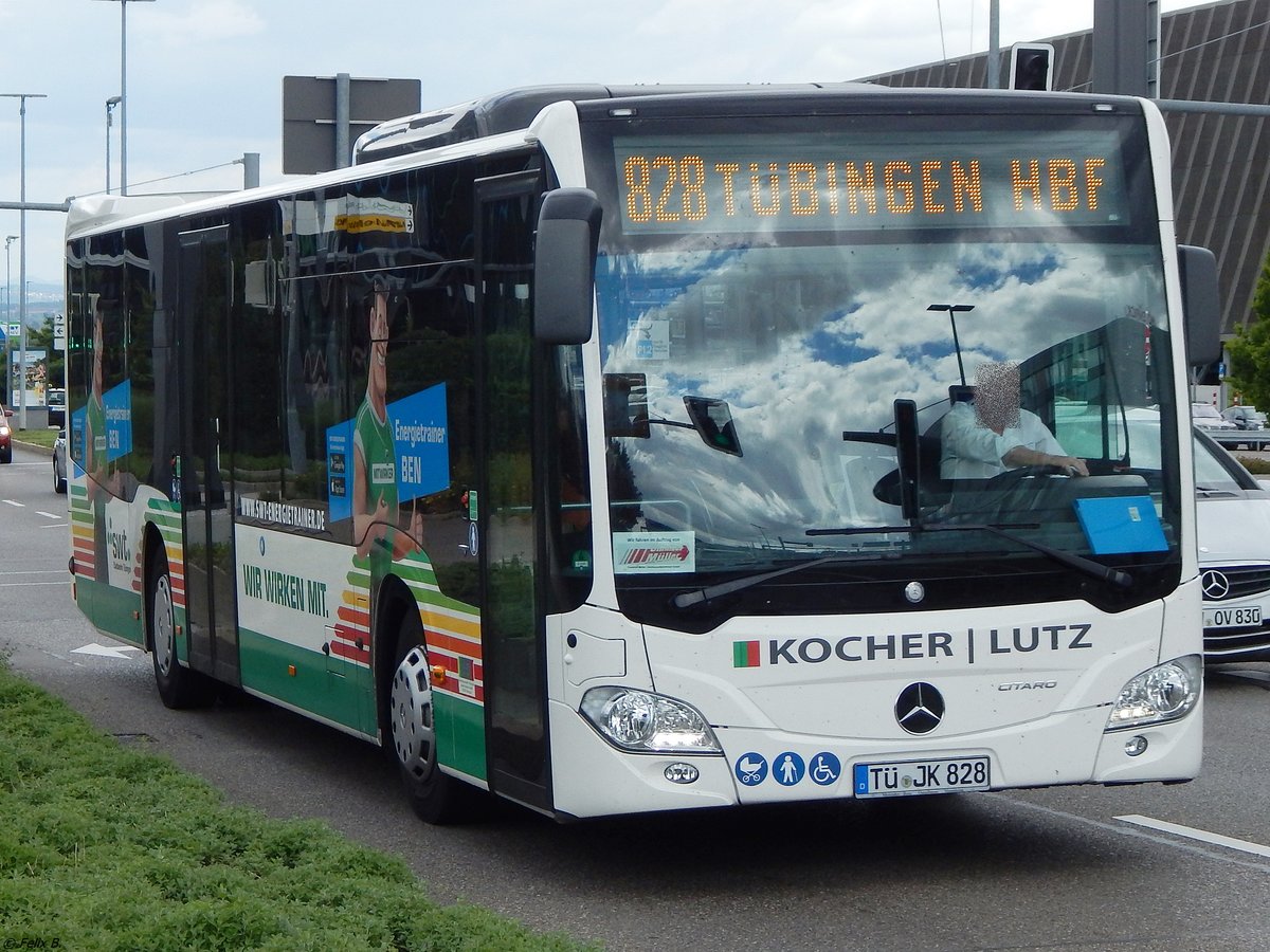 Mercedes Citaro III von Kocher Lutz aus Deutschland in Stuttgart am 22.06.2018