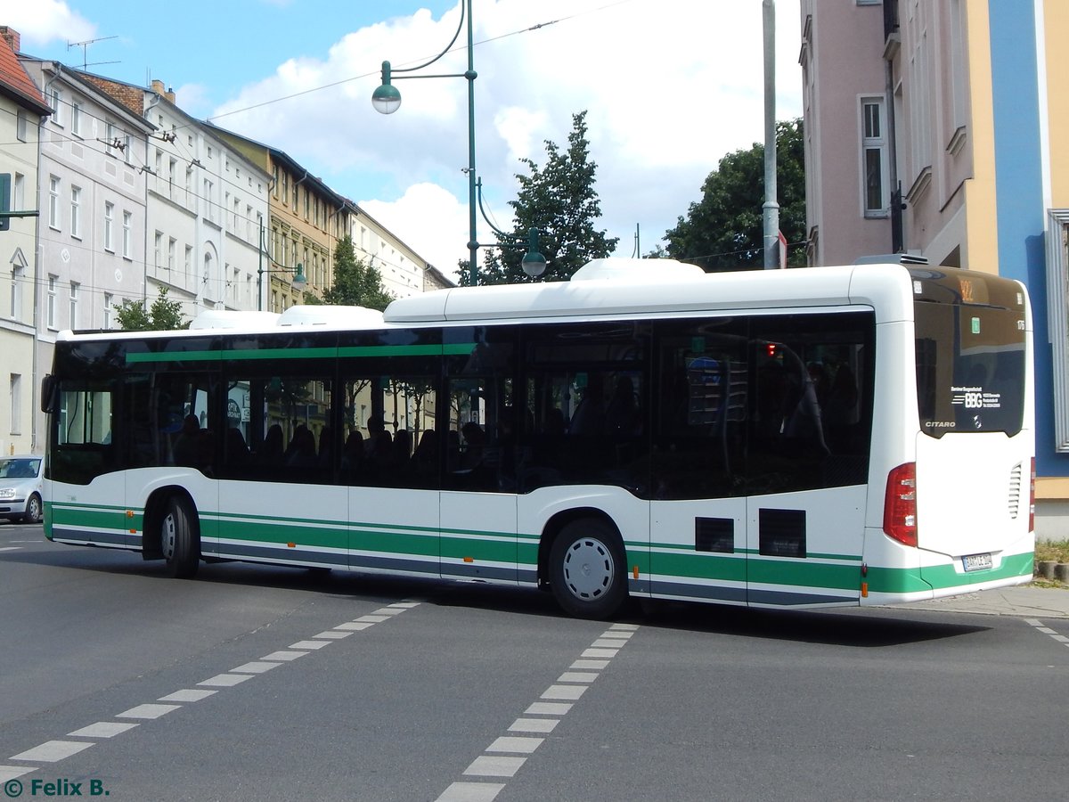 Mercedes Citaro III LE Ü der Barnimer Busgesellschaft in Eberswalde am 09.06.2016
