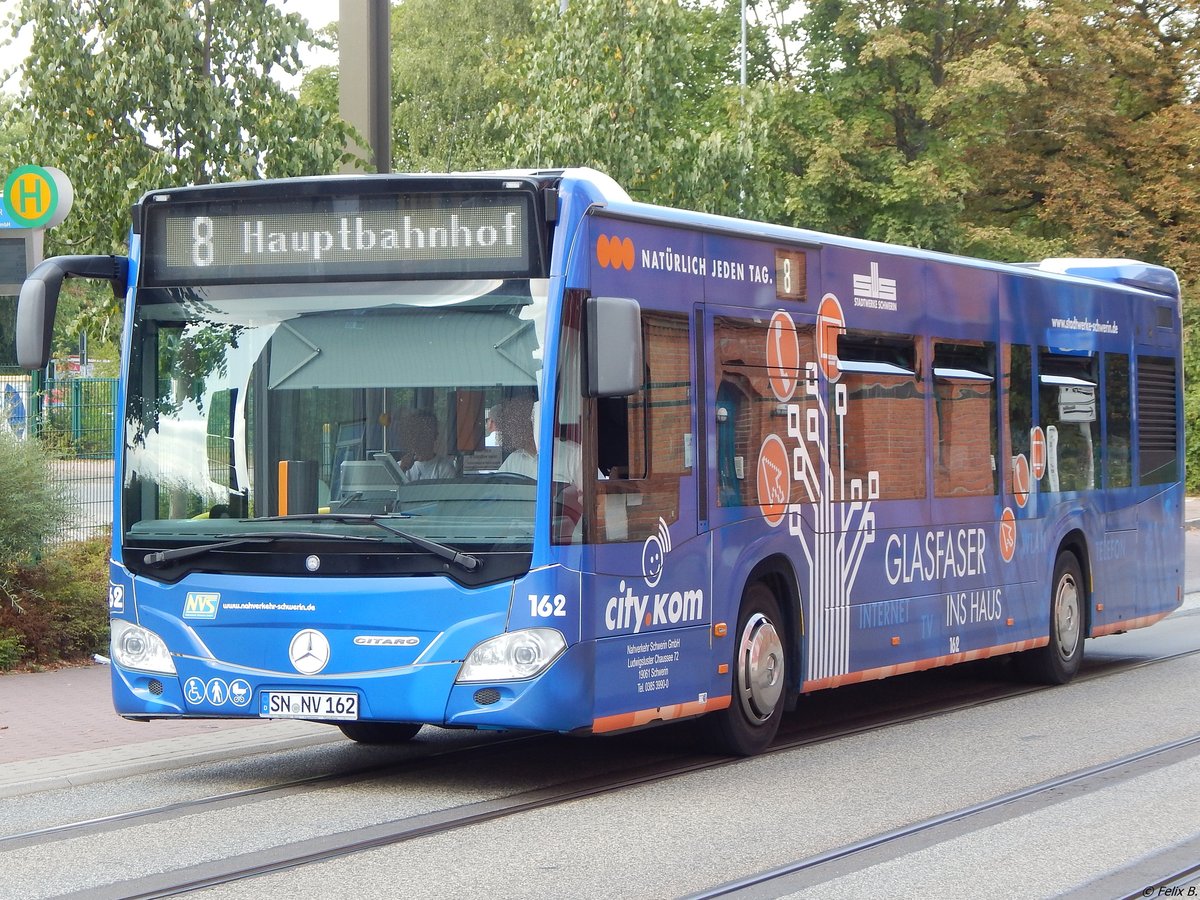 Mercedes Citaro III vom Nahverkehr Schwerin in Schwerin am 09.08.2018