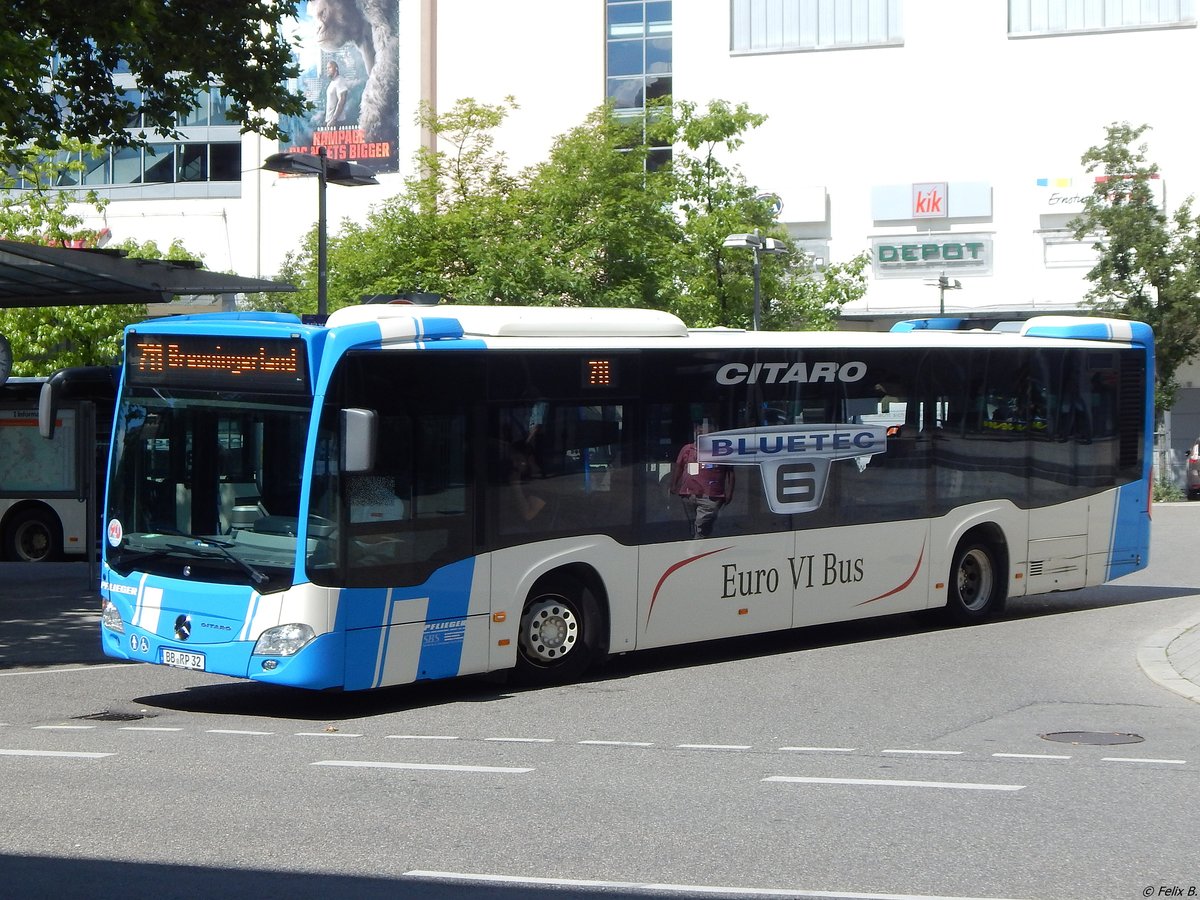 Mercedes Citaro III von Pflieger aus Deutschland in Sindelfingen am 21.06.2018