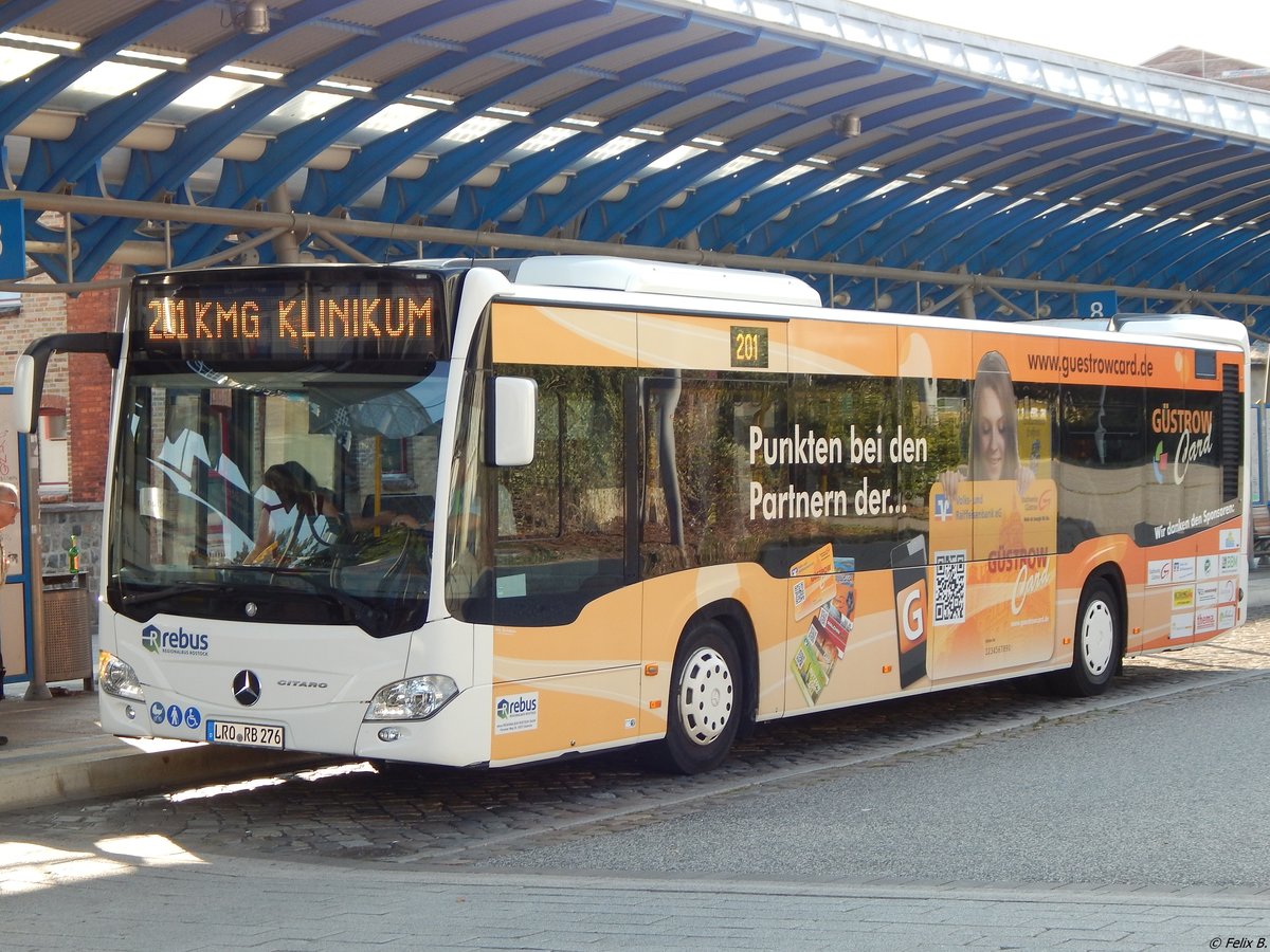 Mercedes Citaro III von Regionalbus Rostock in Güstrow am 19.08.2018