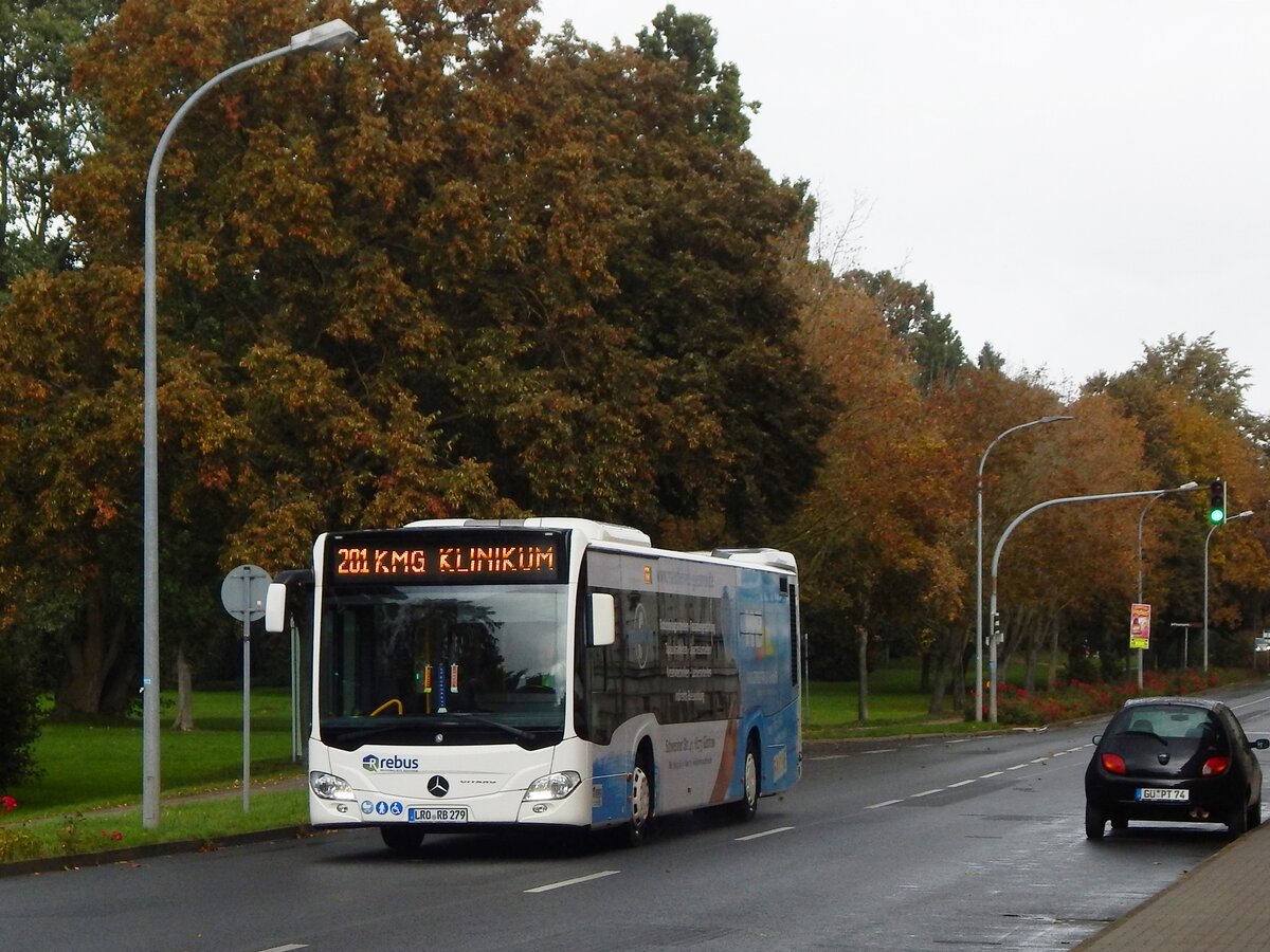 Mercedes Citaro III von Regionalbus Rostock in Güstrow am 05.10.2019