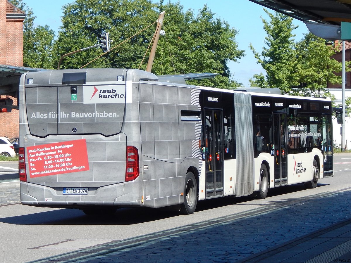Mercedes Citaro III der Reutlinger Stadtverkehrsgesellschaft in Reutlingen am 20.06.2018