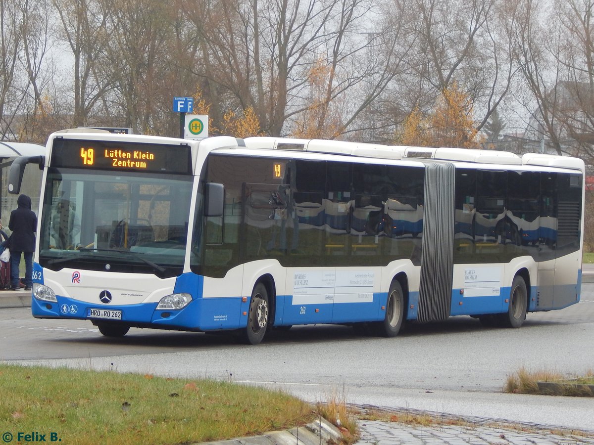 Mercedes Citaro III der Rostocker Straßenbahn AG in Rostock am 25.11.2016