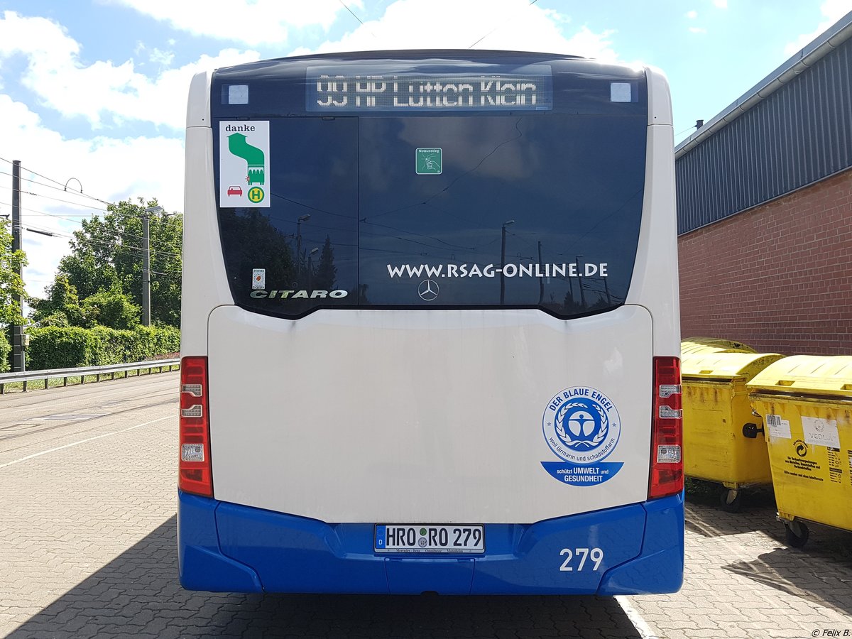 Mercedes Citaro III der Rostocker Straßenbahn AG in Rostock am 05.07.2017